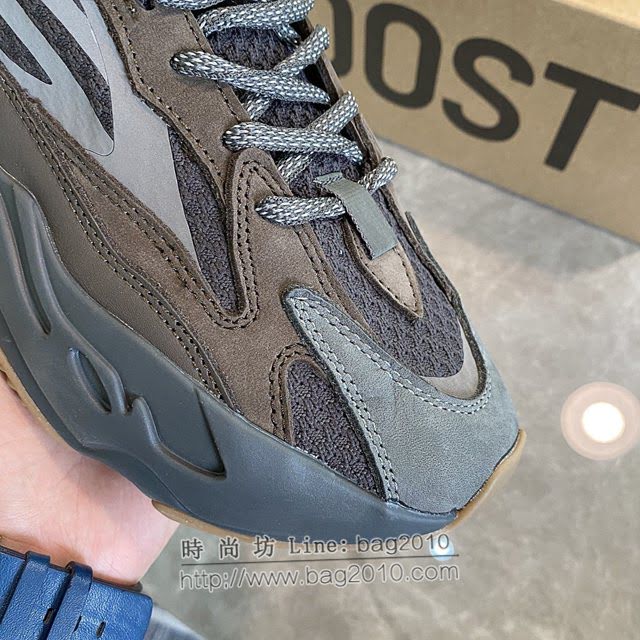 Adidas男女椰子鞋 阿迪達斯Static侃爺聯名限定椰子700 Adidas Yeezy Boost 700  xhn1537